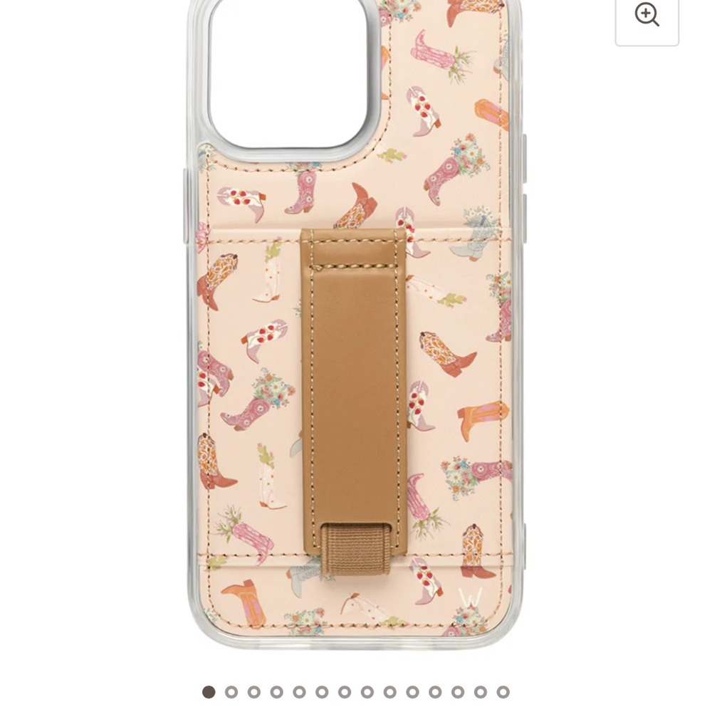Walli Boots and Bloom iPhone Case